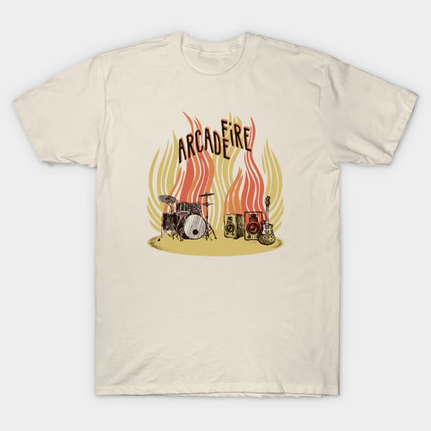 The Arcade Fire T-Shirt by RepubliRock